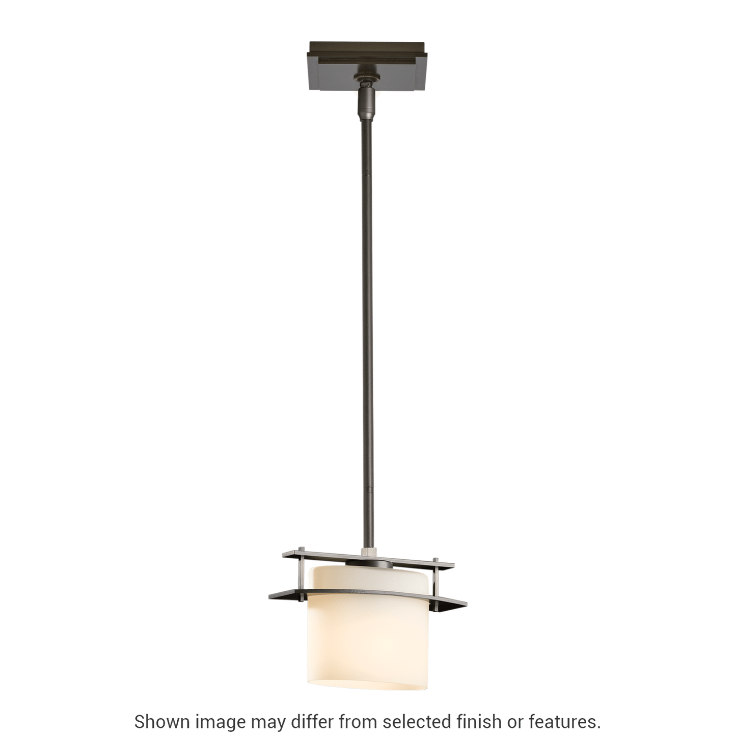 Arc Ellipse Mini Pendant - White by Hubbardton Forge