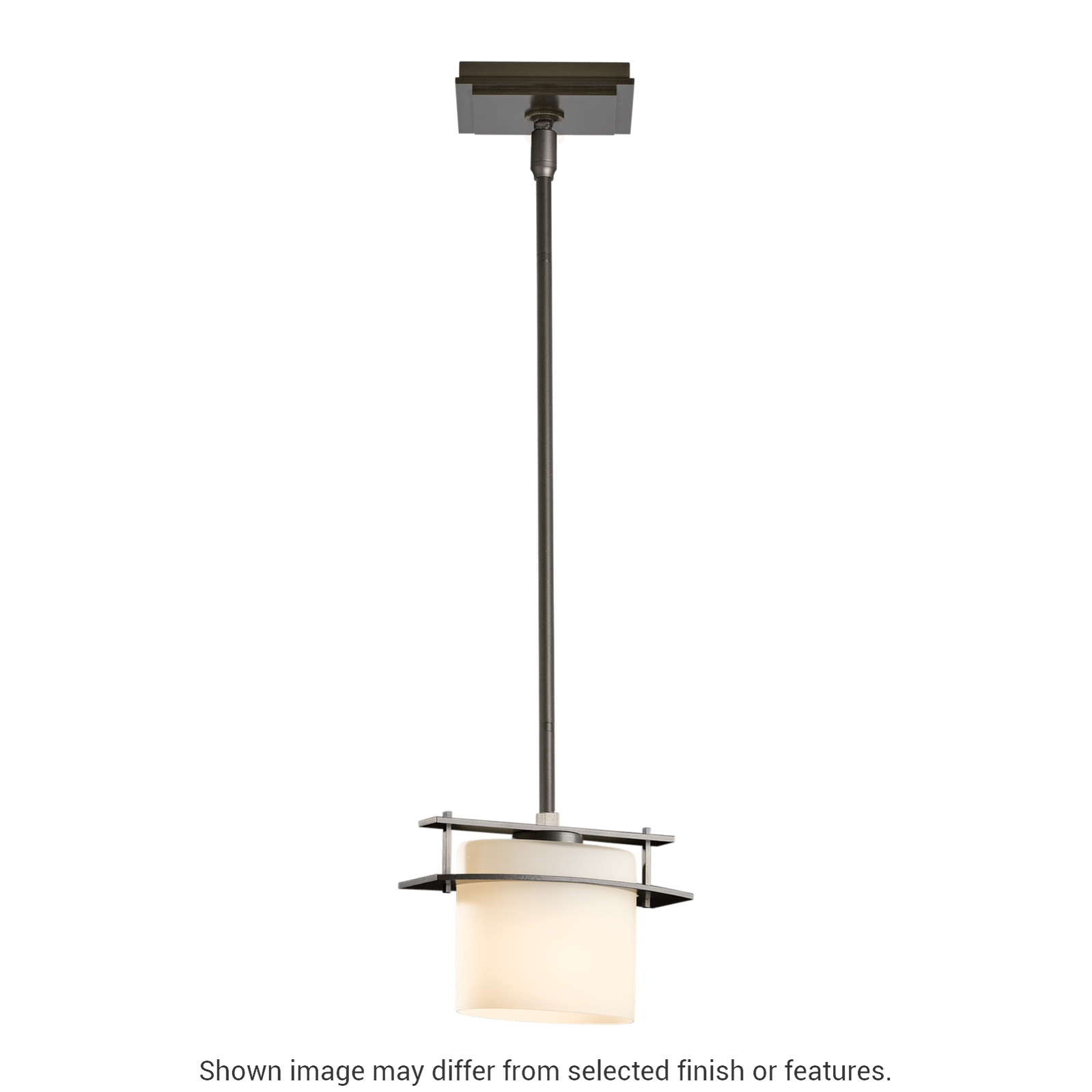 Arc Ellipse Mini Pendant - White by Hubbardton Forge