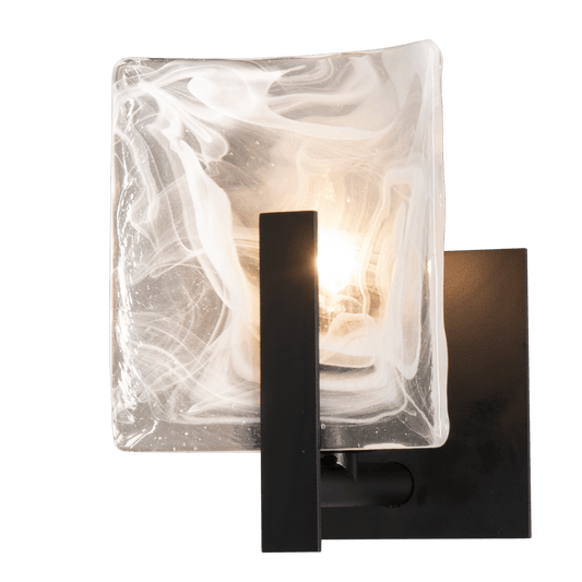 Arc Small 1-Light Bath Sconce - Black by Hubbardton Forge