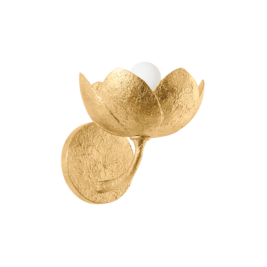 Arcata Wall Sconce - Vintage Gold Leaf by Troy Lighting