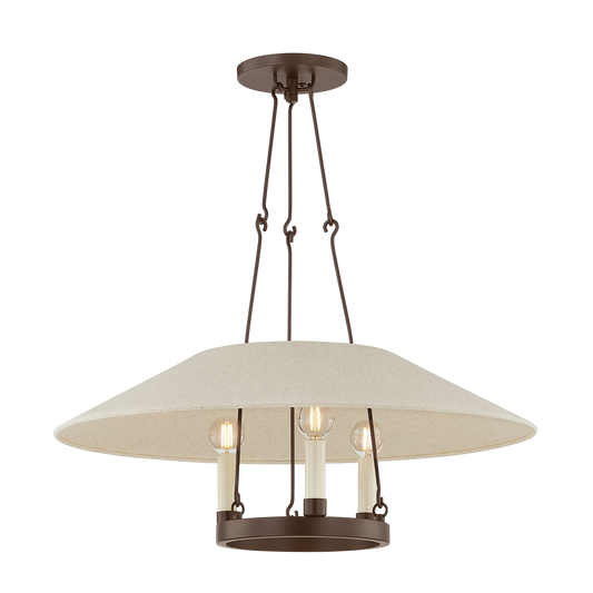 Archive Chandelier - 3-Light - Bronze - Troy Lighting F1625-BRZ