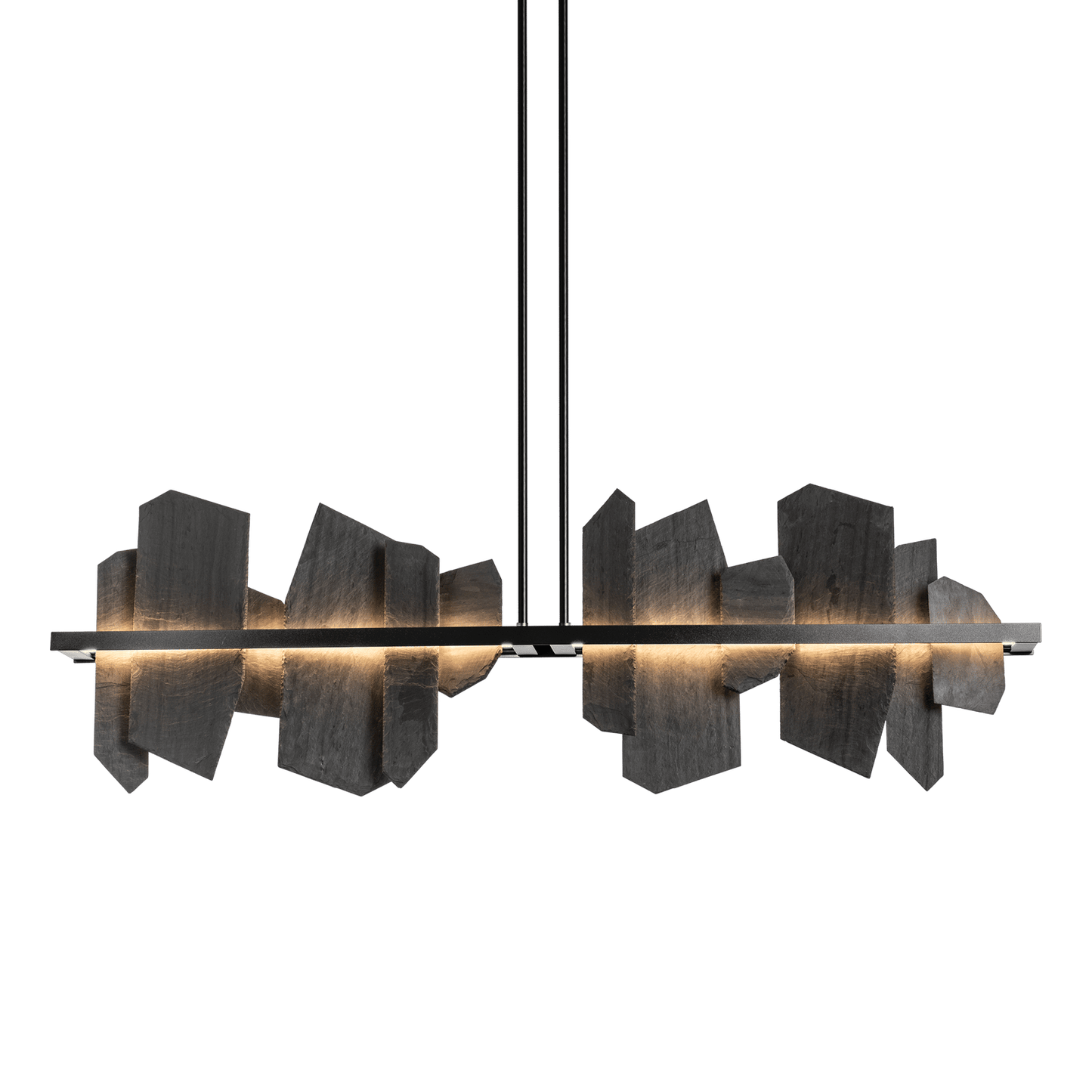 Ardesia Linear LED Pendant - Black by Hubbardton Forge