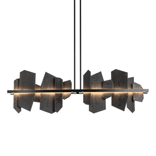 Ardesia Linear LED Pendant - Black by Hubbardton Forge