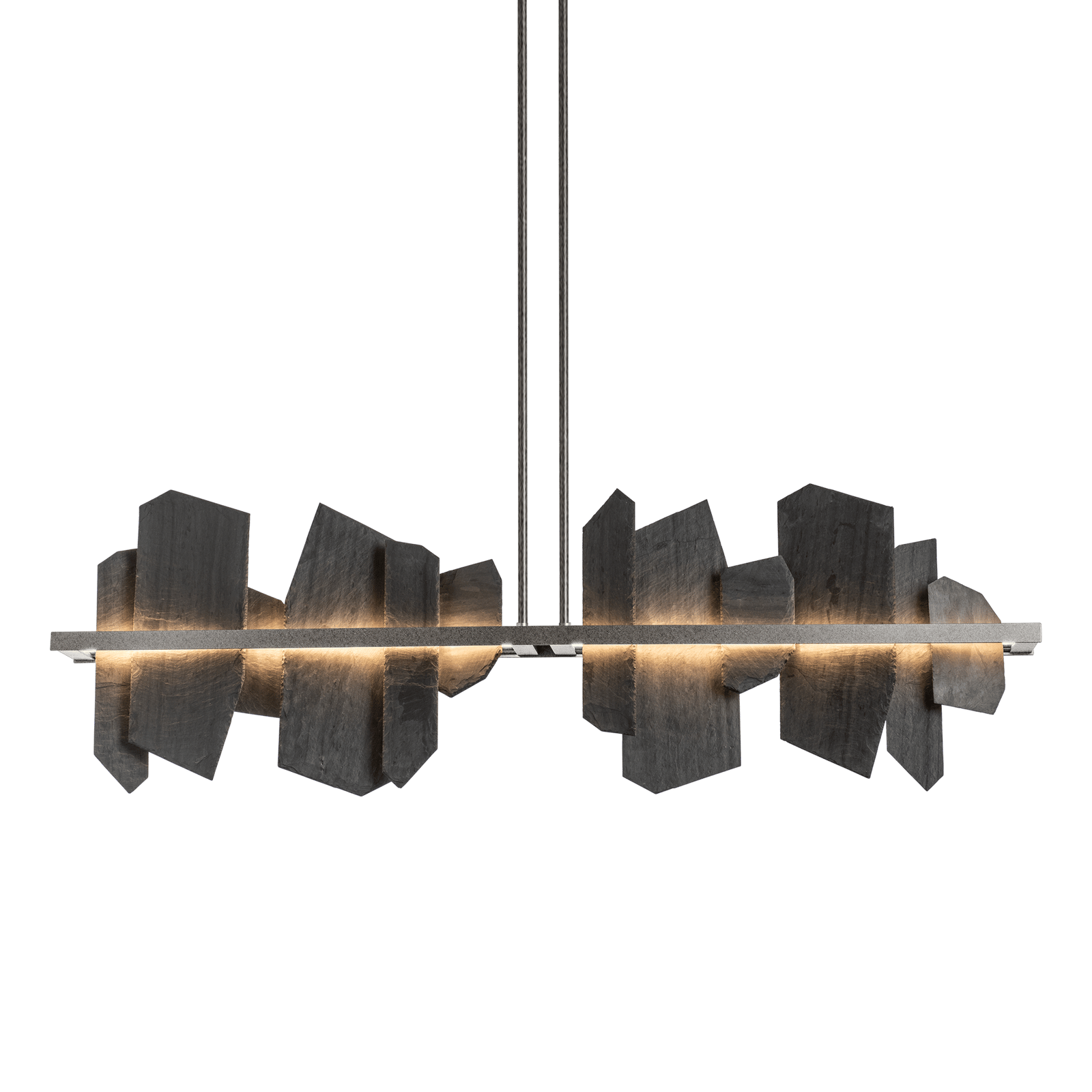 Ardesia Linear LED Pendant - Natural Iron by Hubbardton Forge