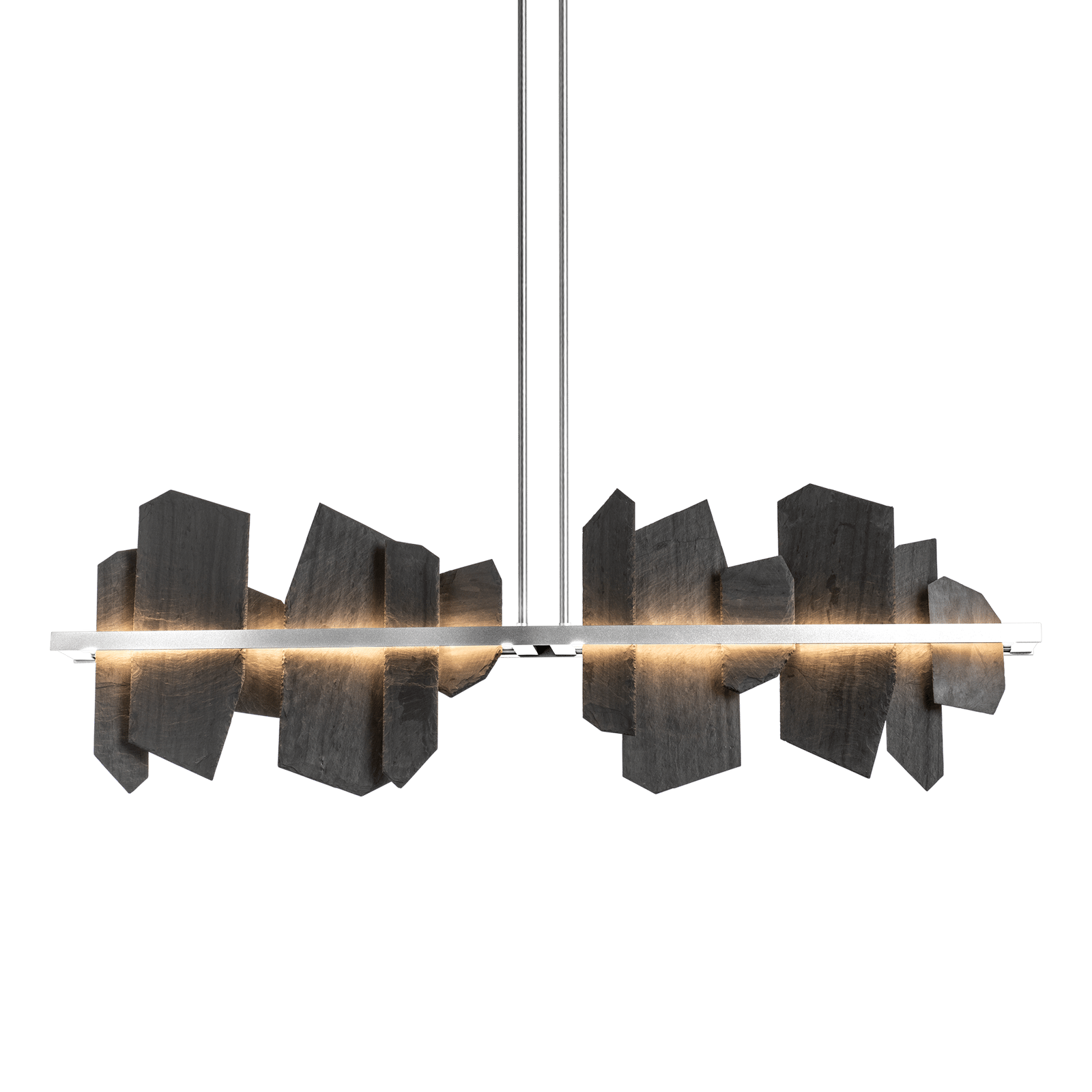 Ardesia Linear LED Pendant - Sterling by Hubbardton Forge