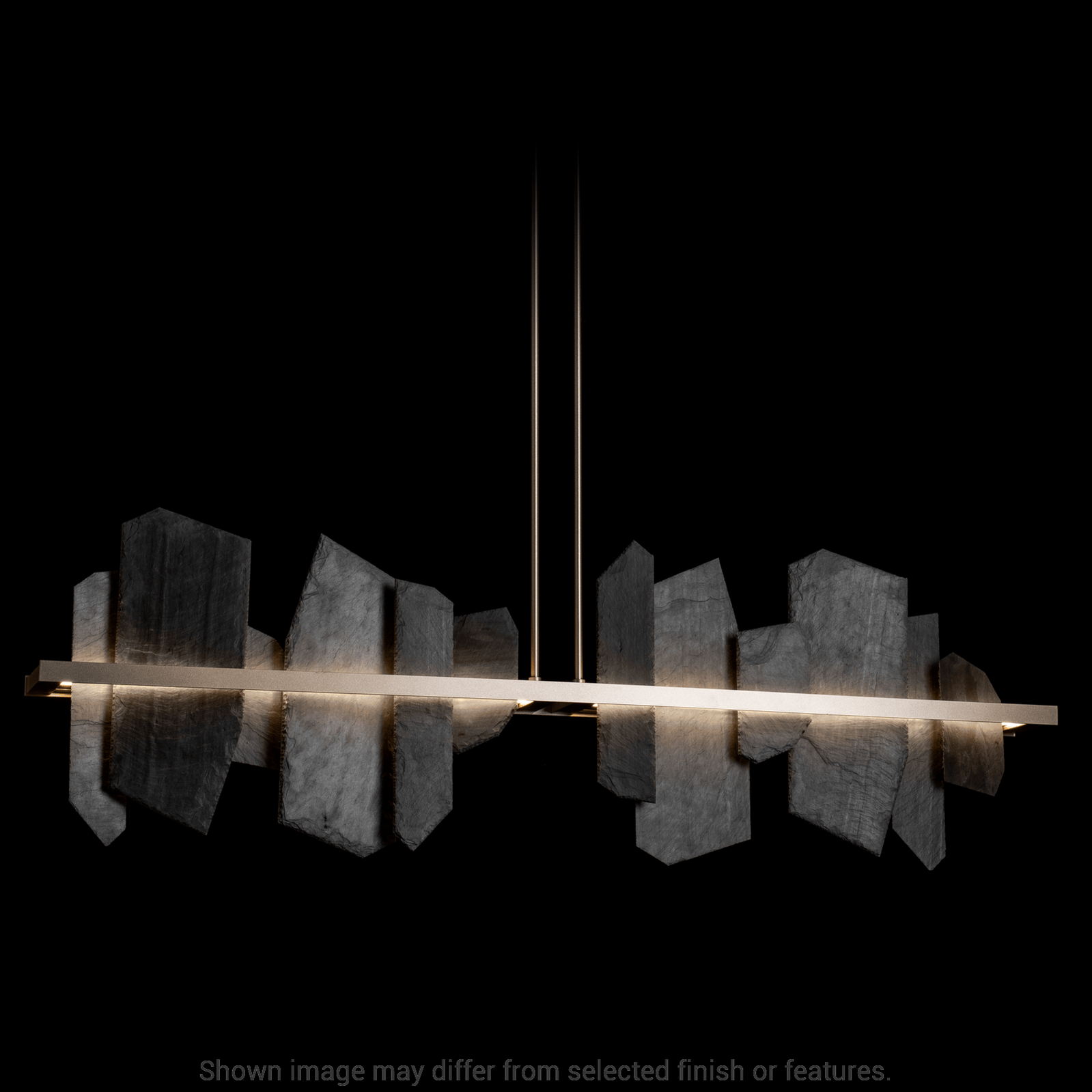 Ardesia Linear LED Pendant - White by Hubbardton Forge
