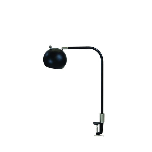 Aria Task Lamp - AR401-BLK/SN - Black/Satin Nickel by House of Troy