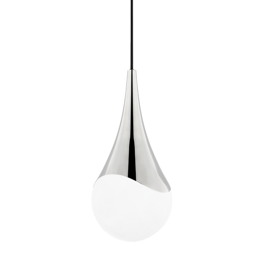 Ariana Small Pendant - 1-Light - Polished Nickel - Mitzi H375701S-PN