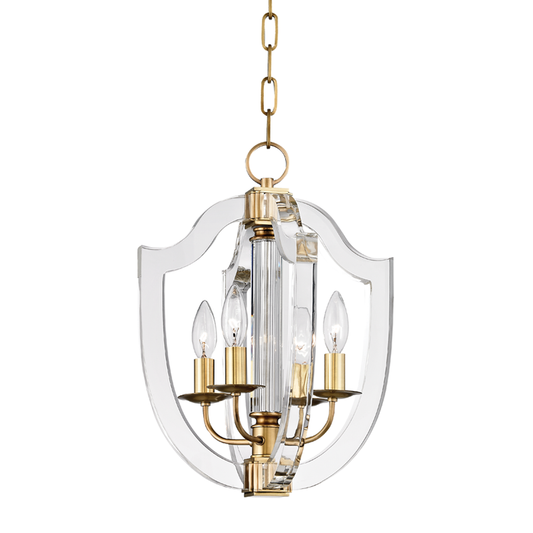 Arietta Pendant - Aged Brass by Hudson Valley Lighting