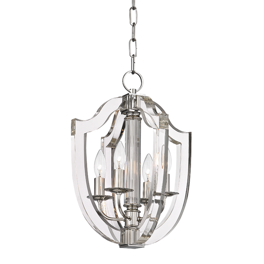 Arietta Pendant - Polished Nickel by Hudson Valley Lighting