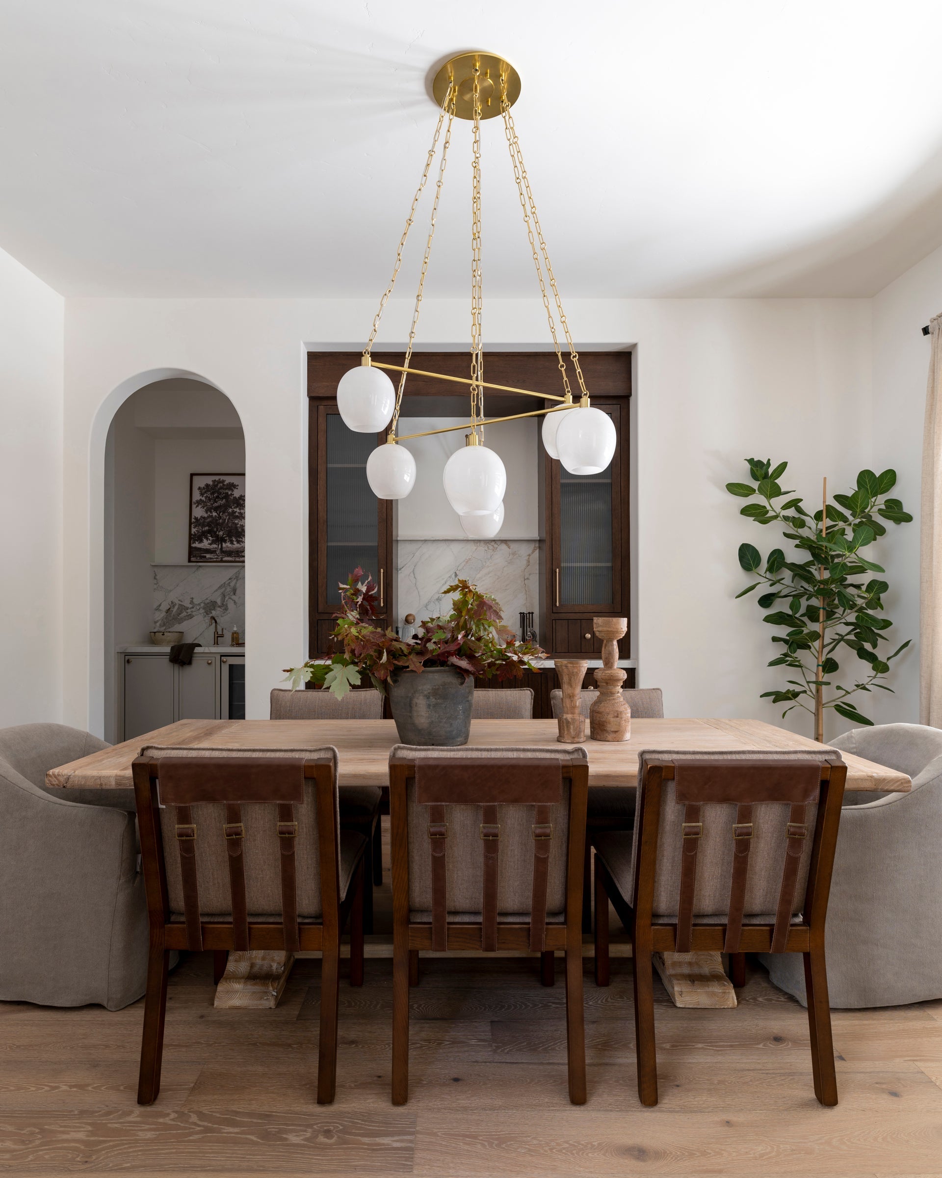 Asbury Park 6-Light Chandelier by Hudson Valley Lighting