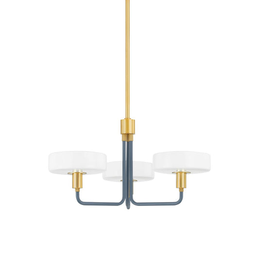 Aston 3-Light Chandelier by Mitzi