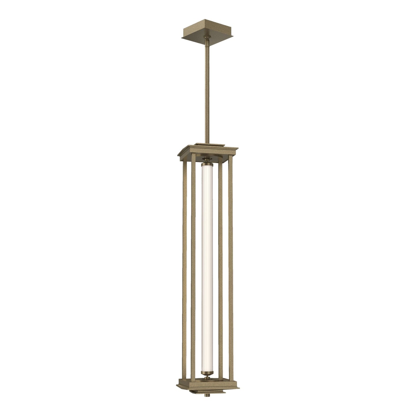 Athena 1-Light Large LED Lantern - Soft Gold by Hubbardton Forge