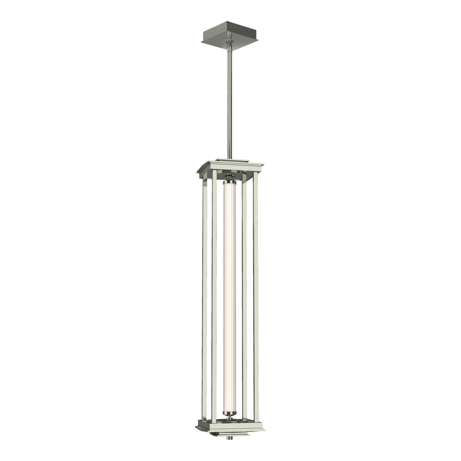 Athena 1-Light Large LED Lantern - Sterling by Hubbardton Forge