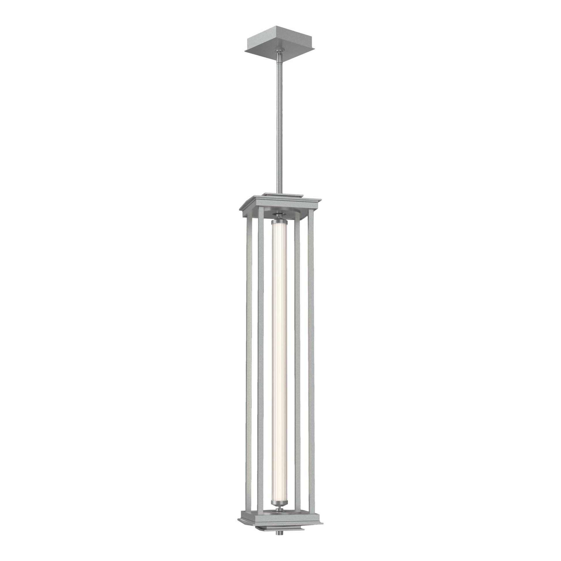 Athena 1-Light Large LED Lantern - Vintage Platinum by Hubbardton Forge