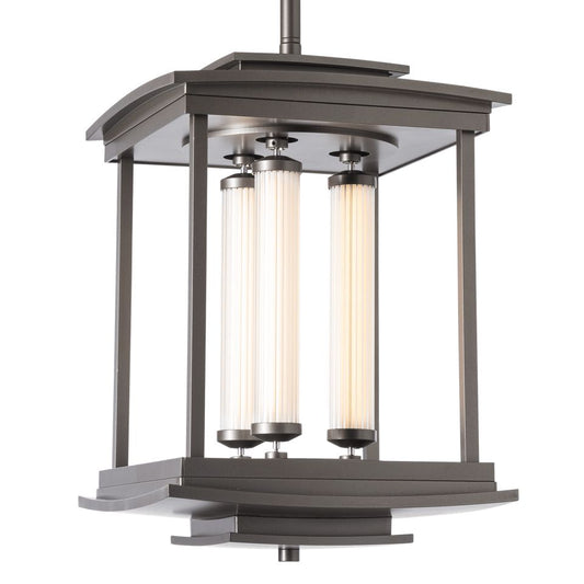 Athena 3-Light LED Lantern - Dark Smoke by Hubbardton Forge