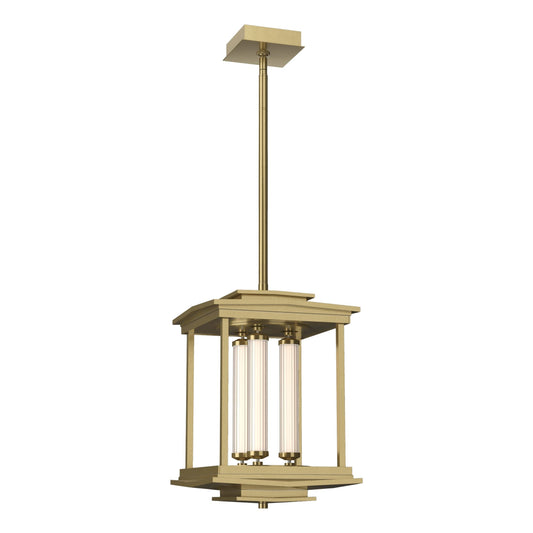 Athena 3-Light LED Lantern - Modern Brass by Hubbardton Forge