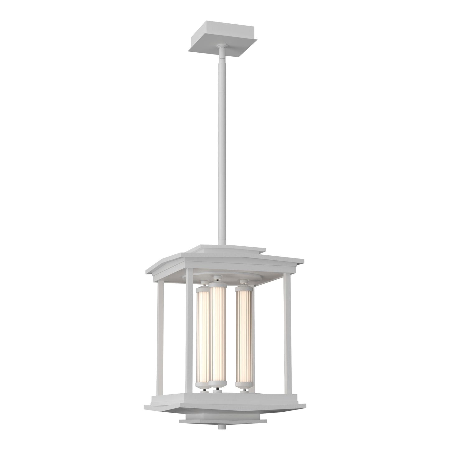 Athena 3-Light LED Lantern - White by Hubbardton Forge