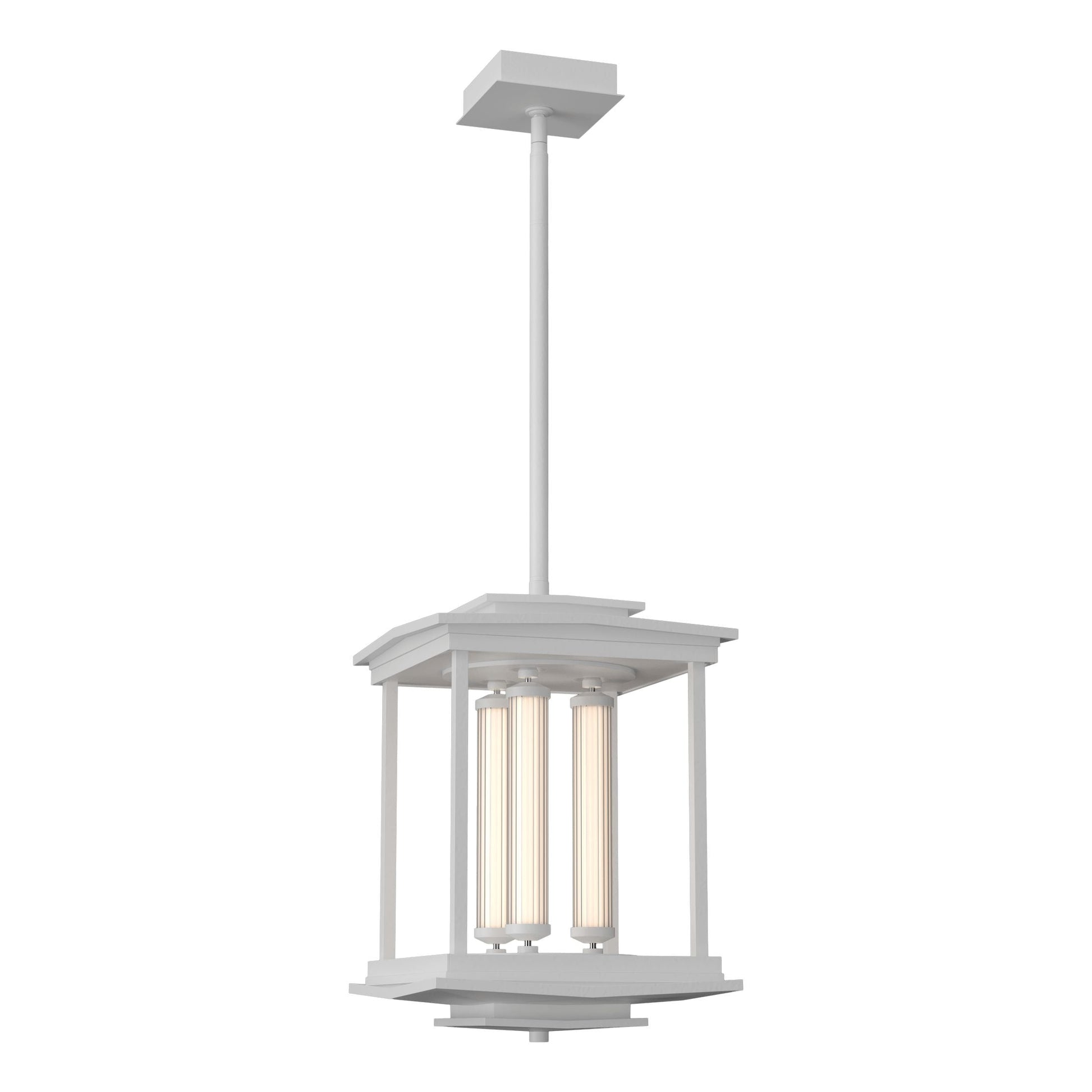 Athena 3-Light LED Lantern - White by Hubbardton Forge