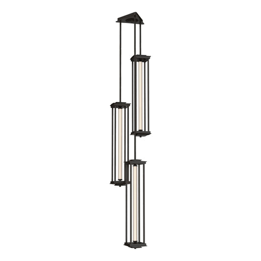 Athena Triple Tall LED Lantern - Oil Rubbed Bronze by Hubbardton Forge