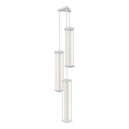 Athena Triple Tall LED Lantern - White by Hubbardton Forge