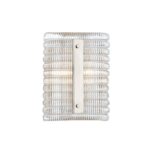 Athens 2-Light Sconce - Polished Nickel by Hudson Valley Lighting