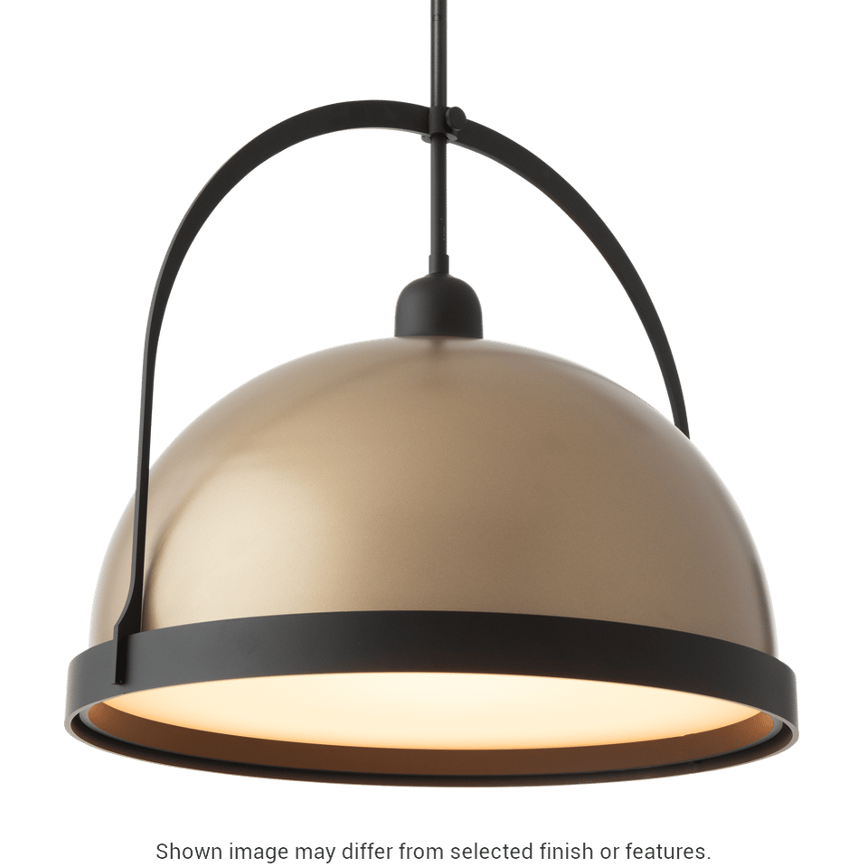 Atlas Large Pendant - White by Hubbardton Forge