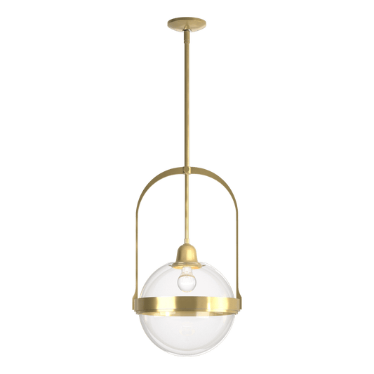 Atlas Pendant - Modern Brass - Clear Glass by Hubbardton Forge