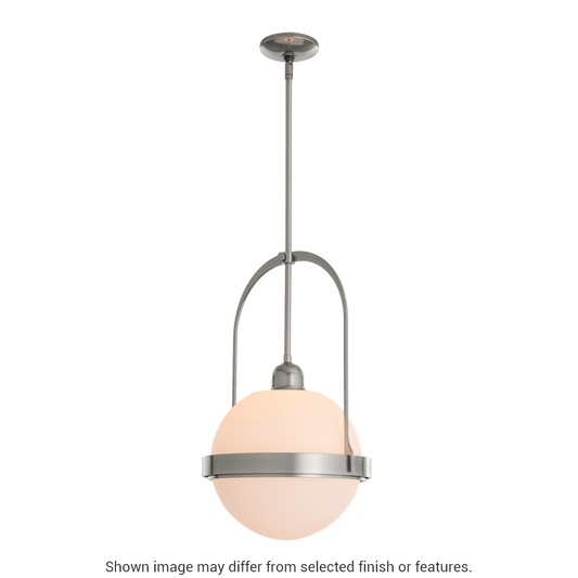 Atlas Pendant - White - Opaline Glass by Hubbardton Forge