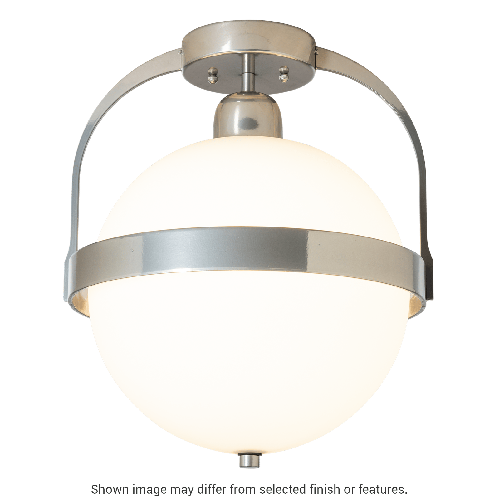 Atlas Semi-Flush - White by Hubbardton Forge