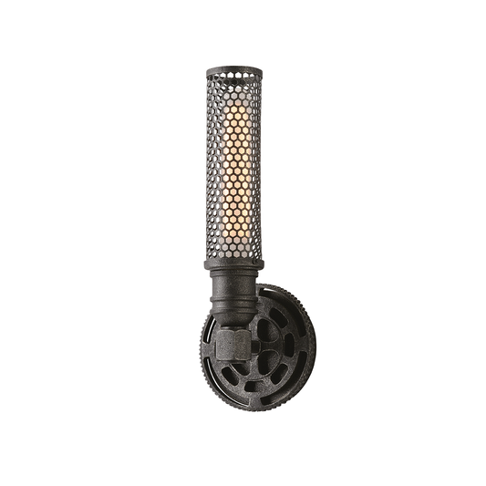 Atlas Wall Sconce - 1-Light - Aged Pewter - Troy Lighting B3831-APW