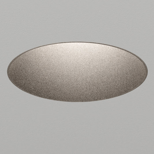 Atomos 2 Slim Round Trimless Recessed Downlight - IC Airtight Housing - Dry/Damp Location Rated - Matte Black - 15 Degrees - Warm Dim (3000K - 1800K) by Lucifer Lighting