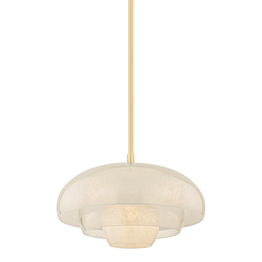 Auburndale Pendant - Aged Brass by Hudson Valley Lighting
