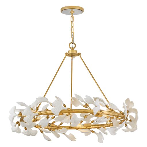 Audra Large Ring Chandelier by Fredrick Ramond