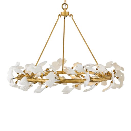 Audra Large Ring Chandelier by Fredrick Ramond