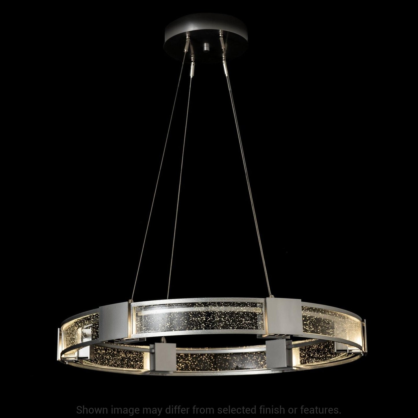 Aura Glass Pendant - White - Frosted Glass by Hubbardton Forge