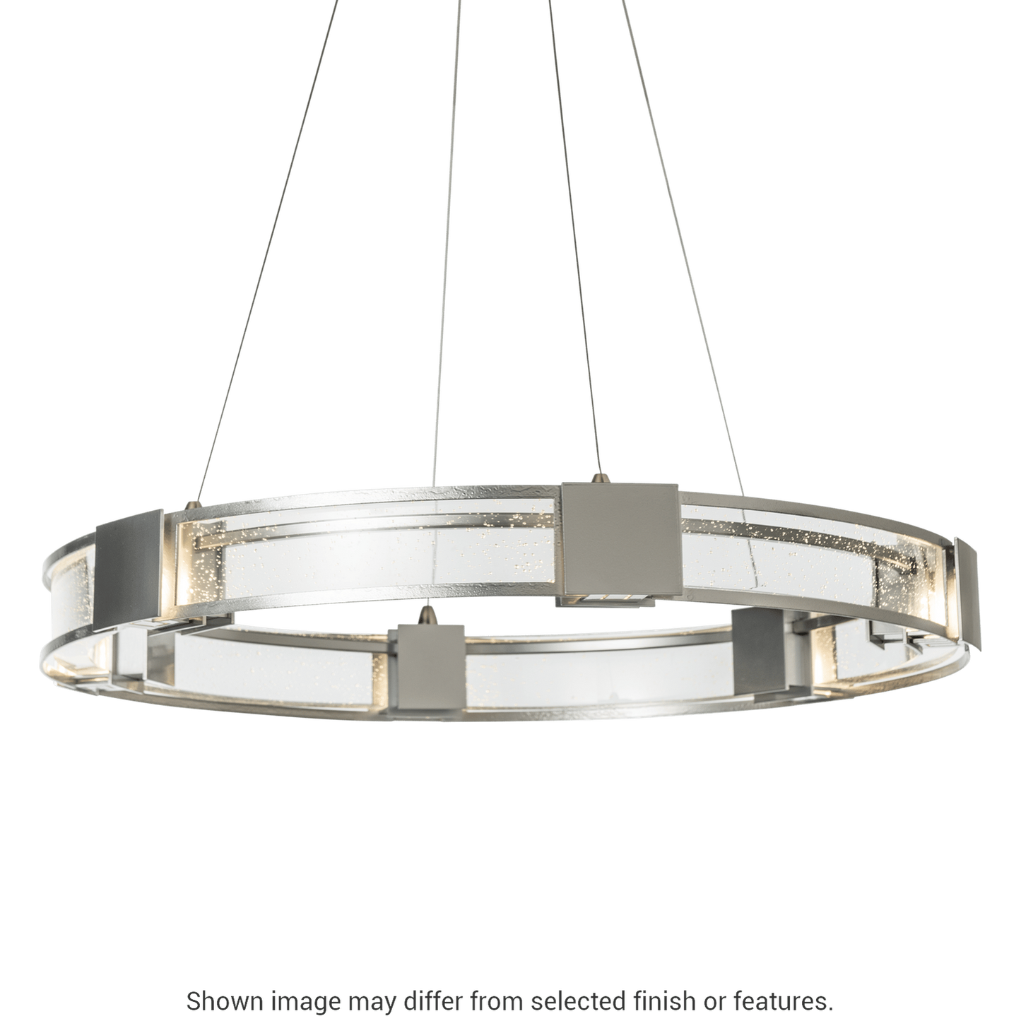 Aura Glass Pendant - White - Frosted Glass by Hubbardton Forge