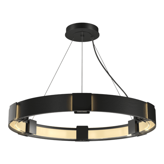 Aura Pendant - Black by Hubbardton Forge
