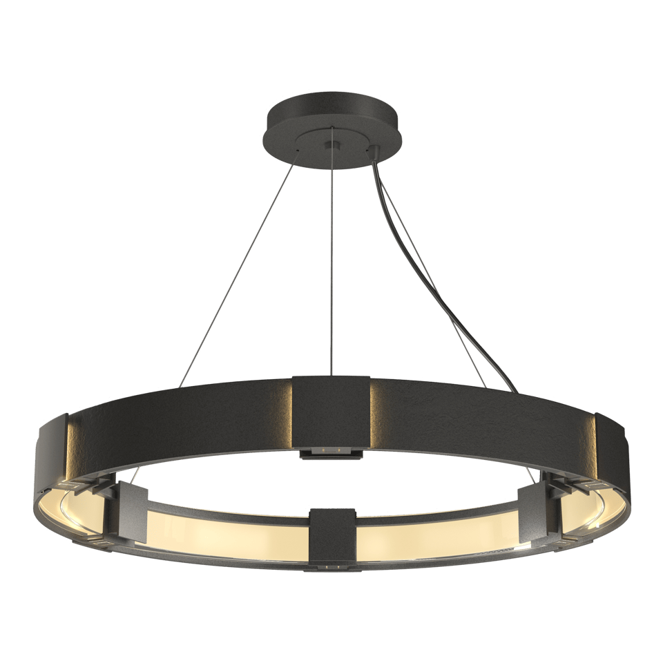 Aura Pendant - Natural Iron by Hubbardton Forge