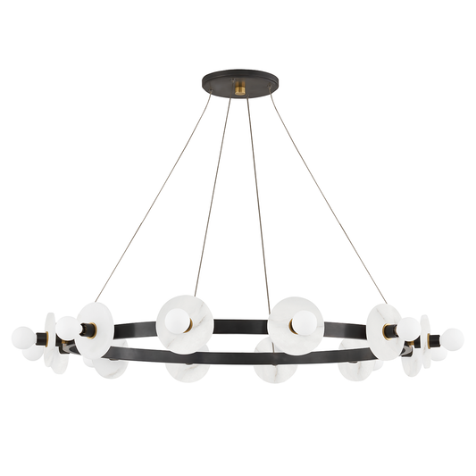 Austen Chandelier - 12-Light - Aged Old Bronze by Hudson Valley Lighting