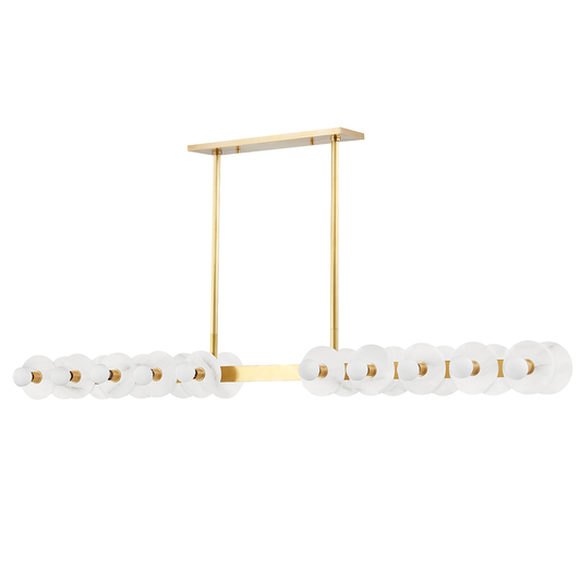 Austen Linear - Aged Brass by Hudson Valley Lighting
