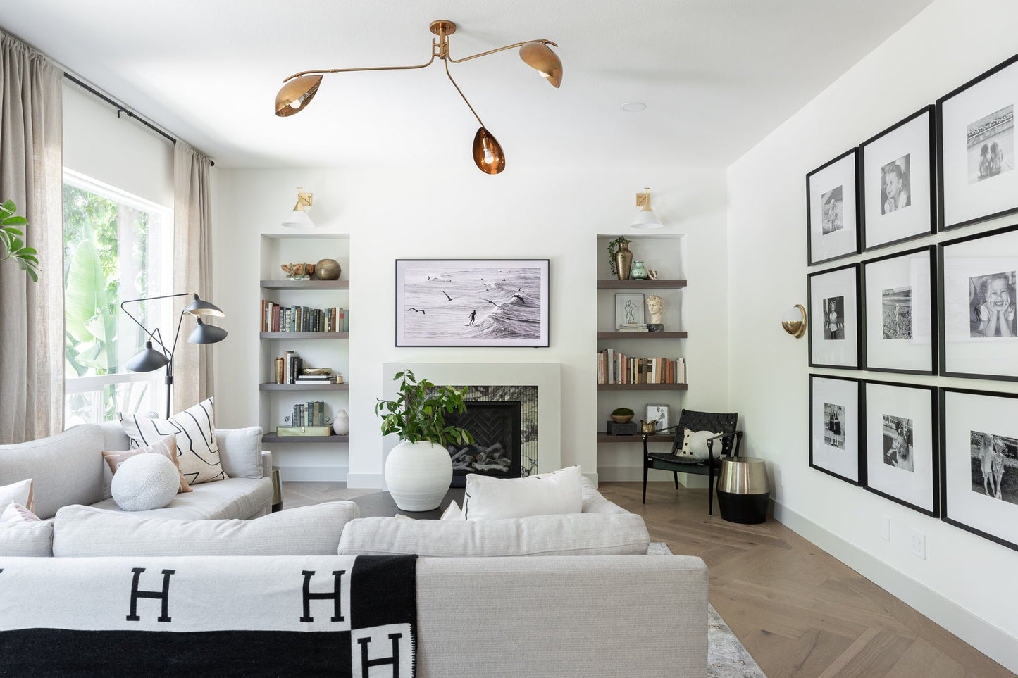 Avondale 3-Light Semi-Flush by Hudson Valley Lighting