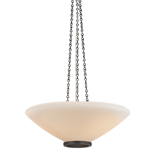 Awosting Large Pendant - Distressed Bronze by Hudson Valley Lighting