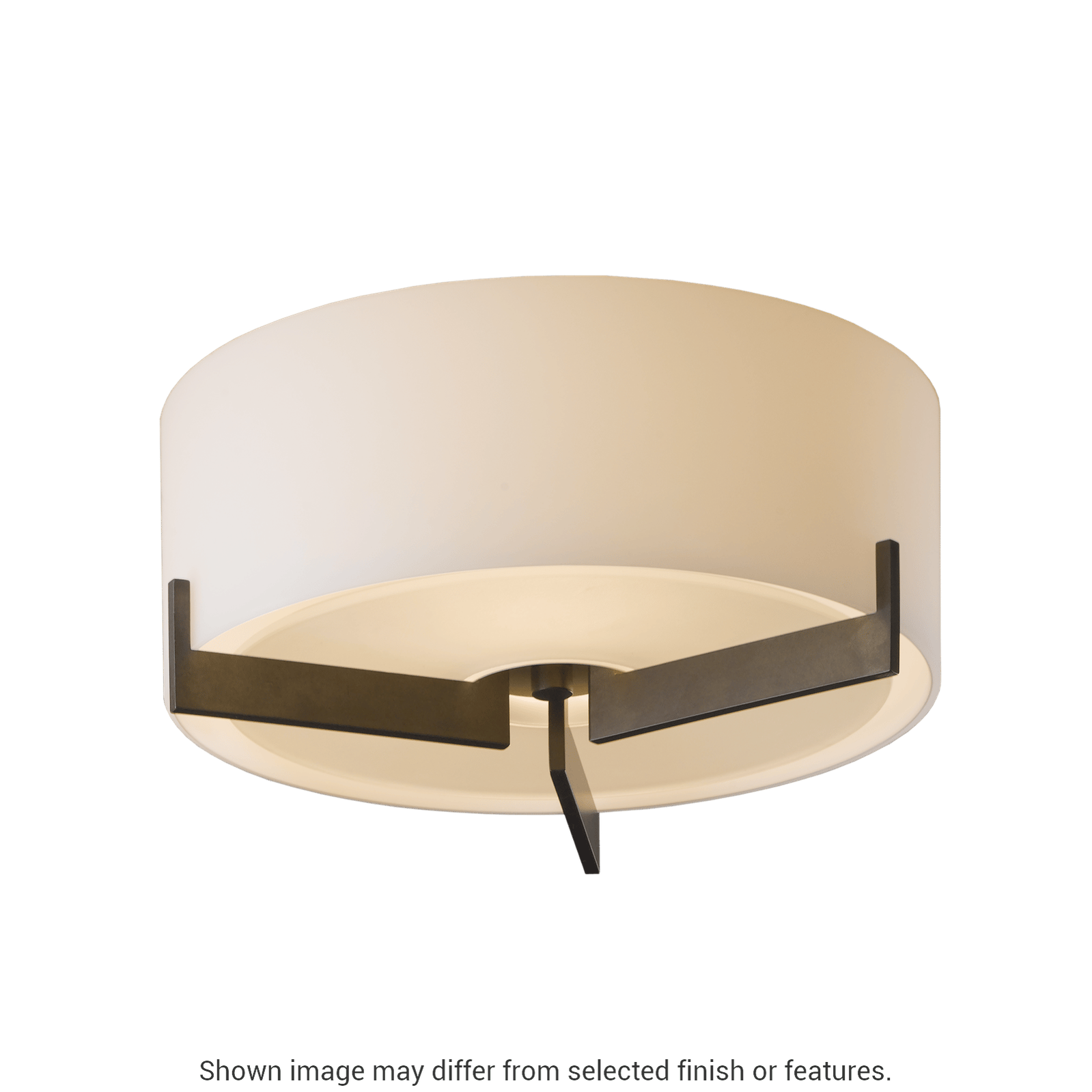 Axis Flush Mount - White by Hubbardton Forge