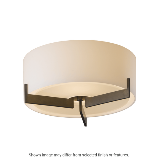 Axis Flush Mount - White by Hubbardton Forge