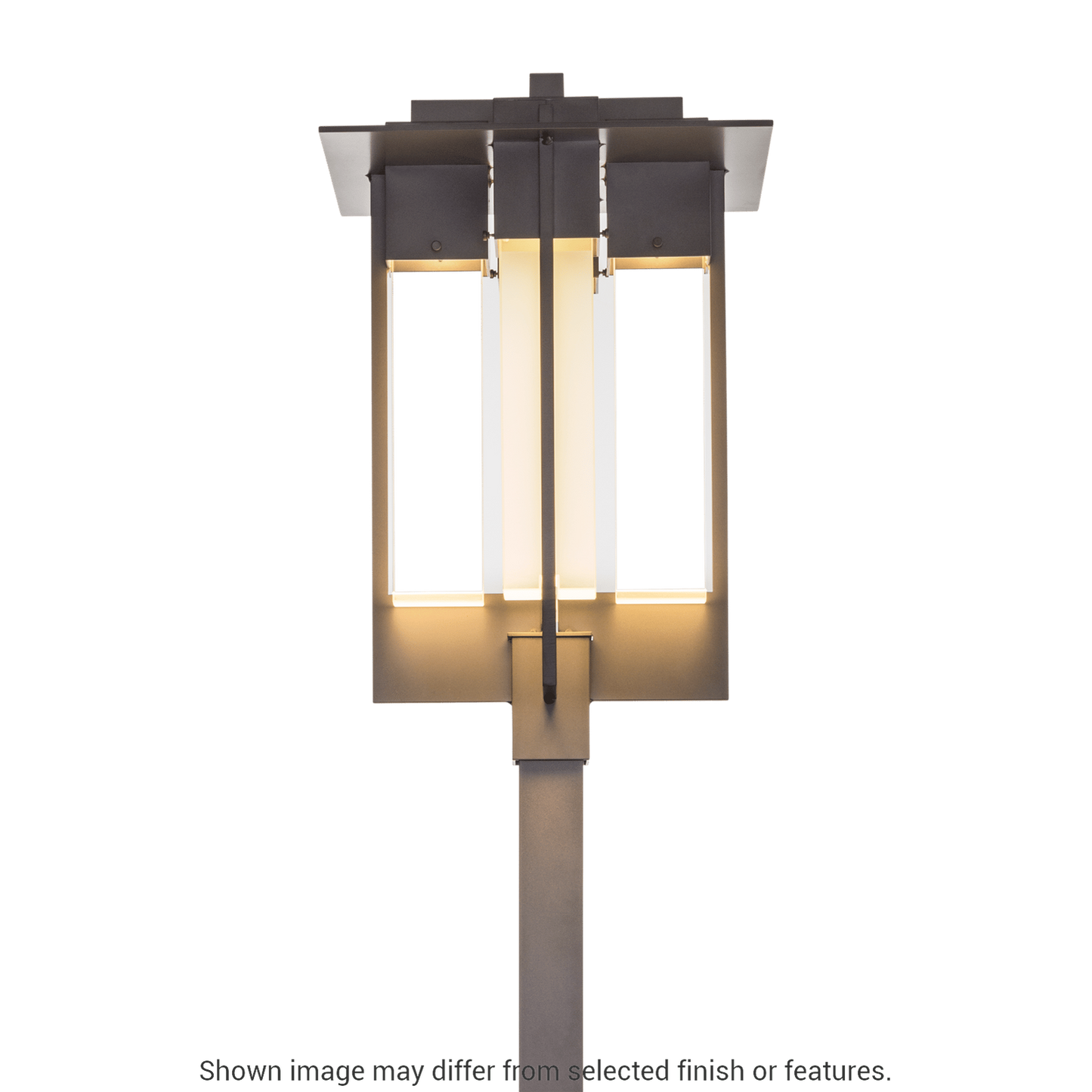 Axis Large Outdoor Post Light - White by Hubbardton Forge