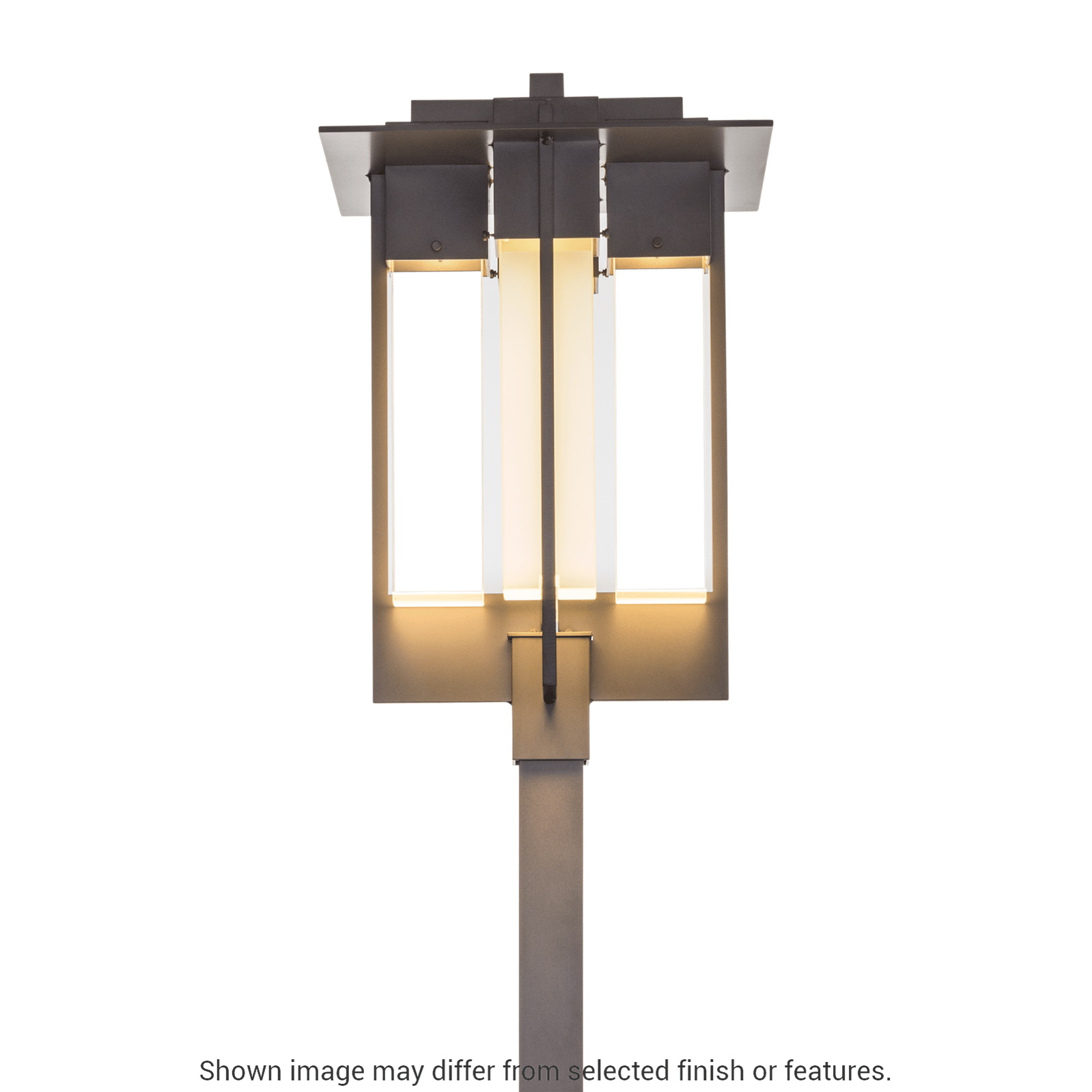 Axis Large Outdoor Post Light - White by Hubbardton Forge