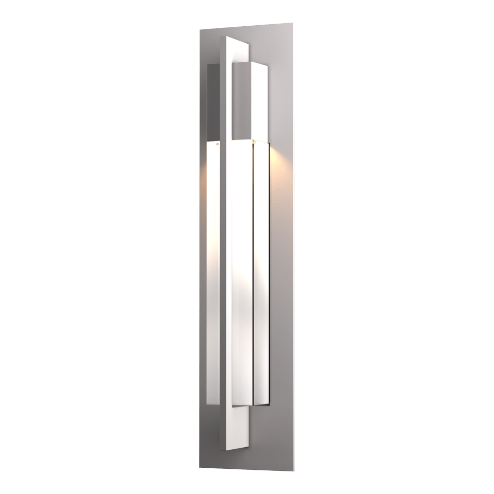 Axis Large Outdoor Sconce - Coastal Burnished Steel by Hubbardton Forge