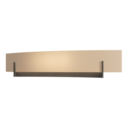 Axis Large Sconce - Bronze - Sand Glass by Hubbardton Forge