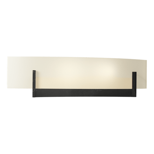 Axis Sconce - Black - Opal Glass by Hubbardton Forge